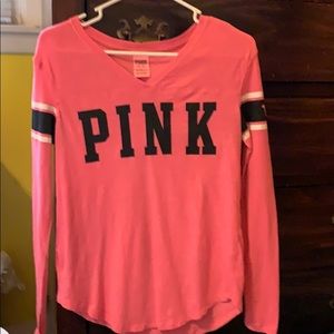 Long sleeve PINK t-shirts